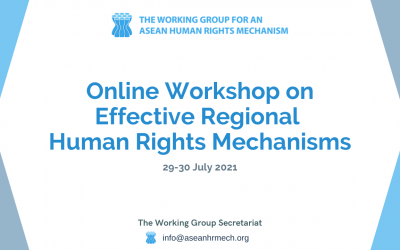 WG-AHRM holds Regional Workshop on Effective Regional Human Rights Mechanisms